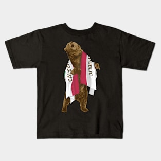 California Bear Dark Kids T-Shirt